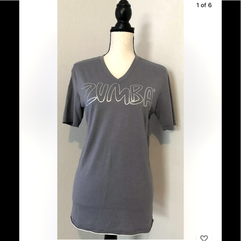 Zumba Fitness Suave Gray Tshirt